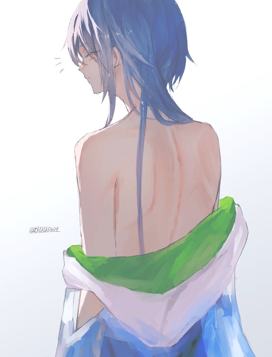 chu!! 謎状況でごめん
背中描いてみたかっただけです通してくださいお願いします