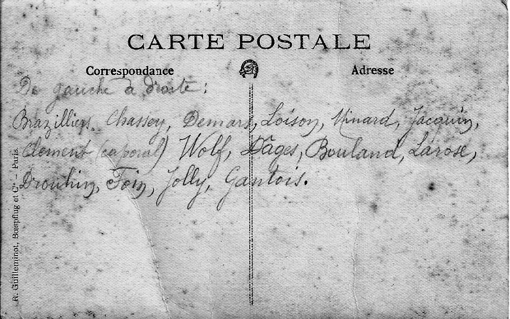 Le_Chtimiste's tweet photo. 9ème escouade du 160ème régiment d'infanterie St-Pierre, le 20 02 1916. De G à D : BRAZILLIERS - CHASSEY - Jean DEMARS (1895-1954) - LOISON - MINARD - JACQUIN - Caporal CLÉMENT - WOLF - DAGE - BOULAND - LAROSE - DROUCHIN - FOIN - JOLLY - GANTOIS Merci à Jérôme #Chtimiste #160eRI https://t.co/rvLt8JuHqD