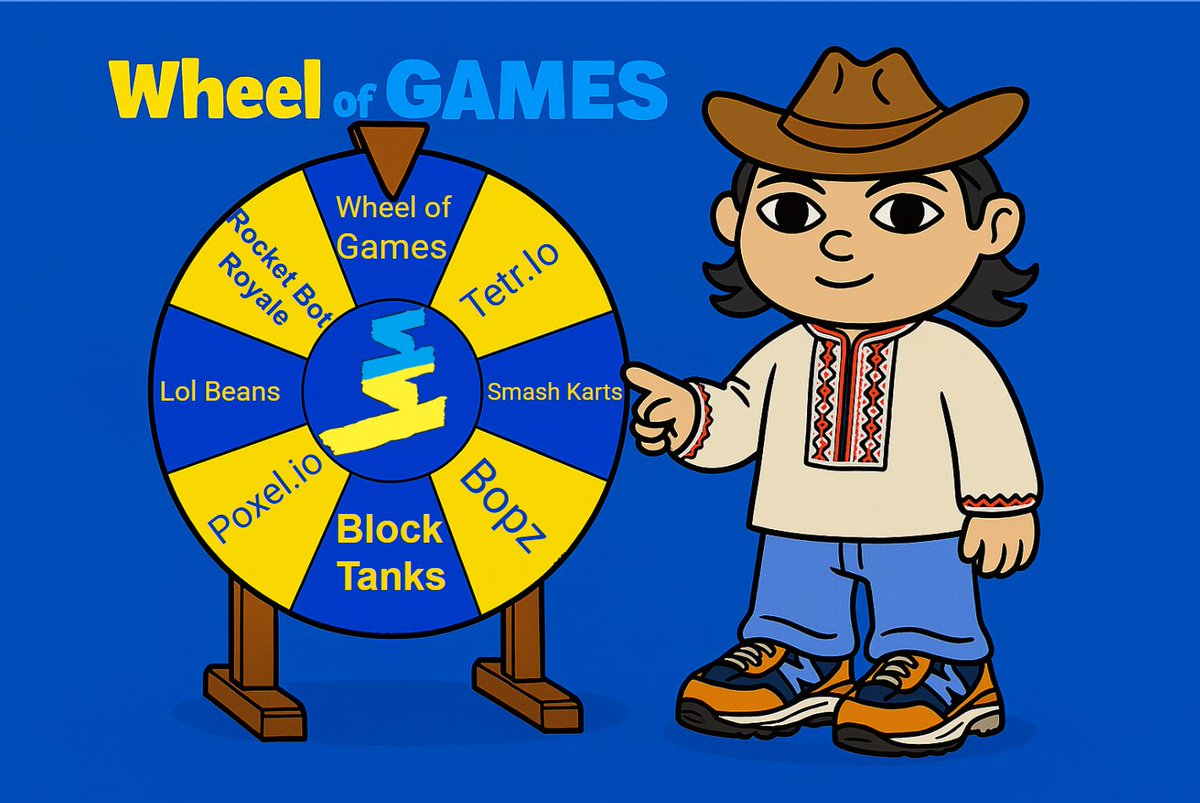 Gocto sailors 🌊

Today, I will once again be hosting the🎡Wheel of Games🎮event on <a href="/pharos_network/">Pharos | Testnet Live</a> discord, in UA🇺🇦 chat.
And here's what it's all about and why it's called that👇

First, the Wheel of Fortune spins in the chat and it randomly chooses games for the event. There
