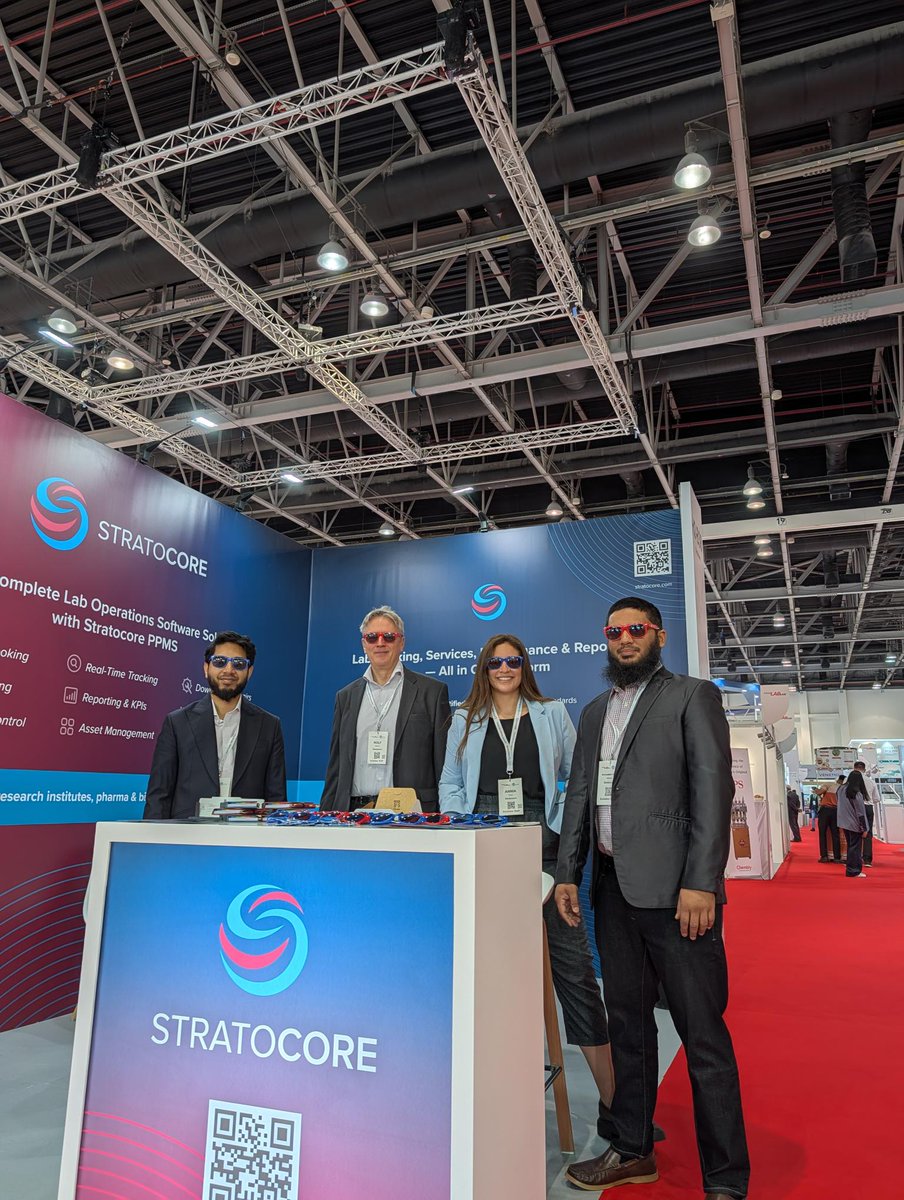 stratocore's tweet photo. π Final day at #ARABLAB 2025!
Itβs been a fantastic few days of discussions on lab design, automation & digital transformation.
Donβt miss us at Stand H2-B38. Come and see how PPMS helps manage labs & core facilities.
#Stratocore #LabManagement #CoreFacilities @ArabLab https://t.co/x7rSiPlR7I
