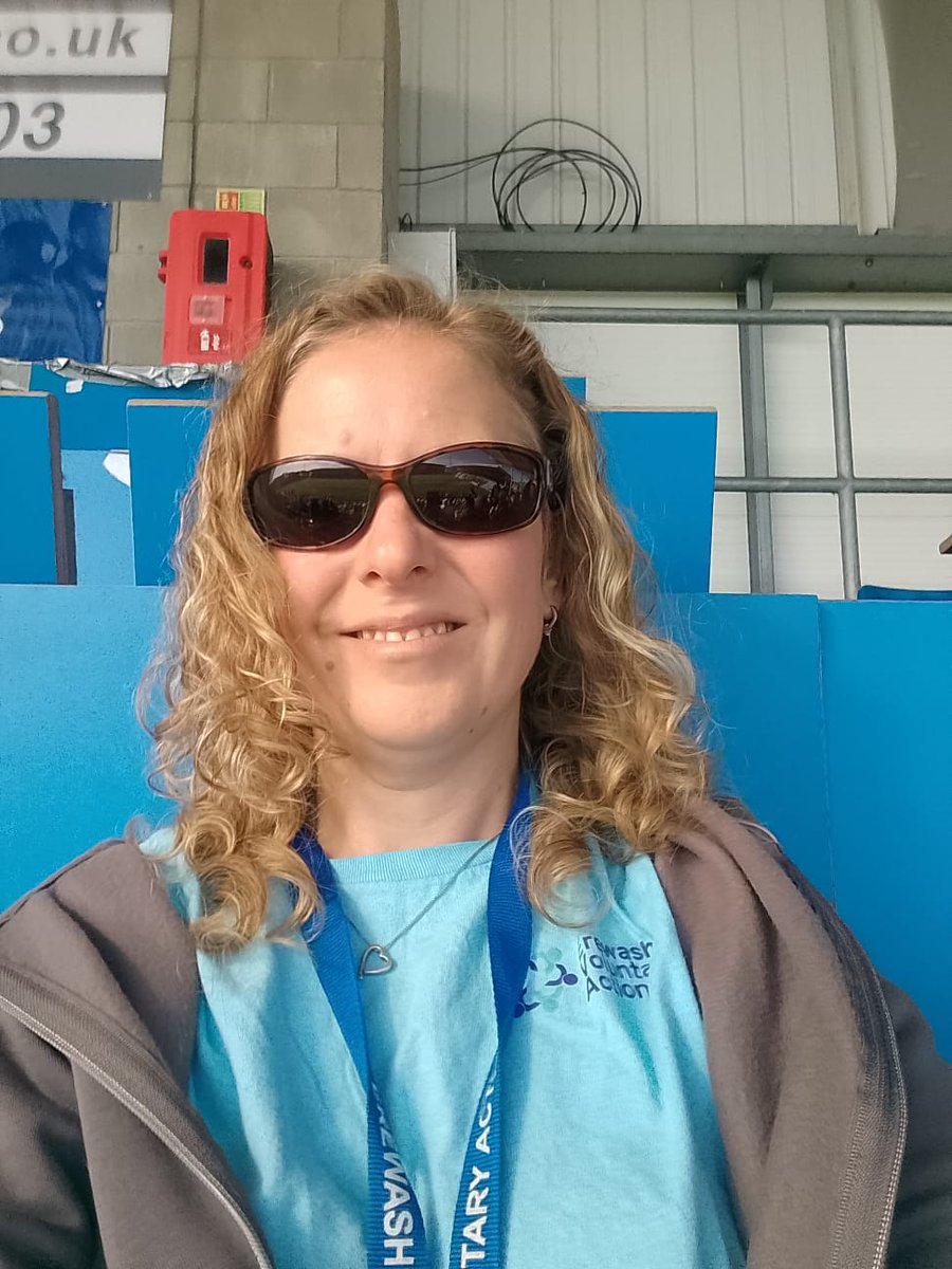 📢Today our volunteer Manager Kathryn Russell is at Chesterfield Football club supporting the Live Stronger for Longer Chair Based Exercise World Record attempt.