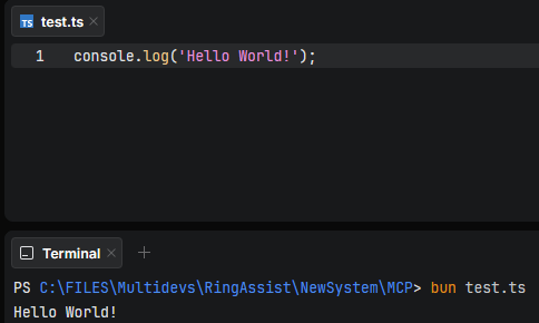 So <a href="/bunjavascript/">Bun</a> can just run TypeScript like that.

Wish I had tried it before, time to build my first server with Bun.