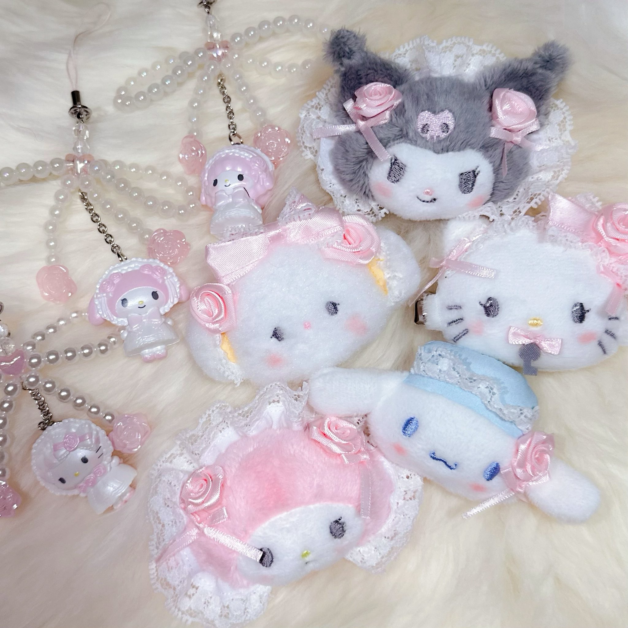 サンリオ ホワイトフリルデザインシリーズ シークレットヘア