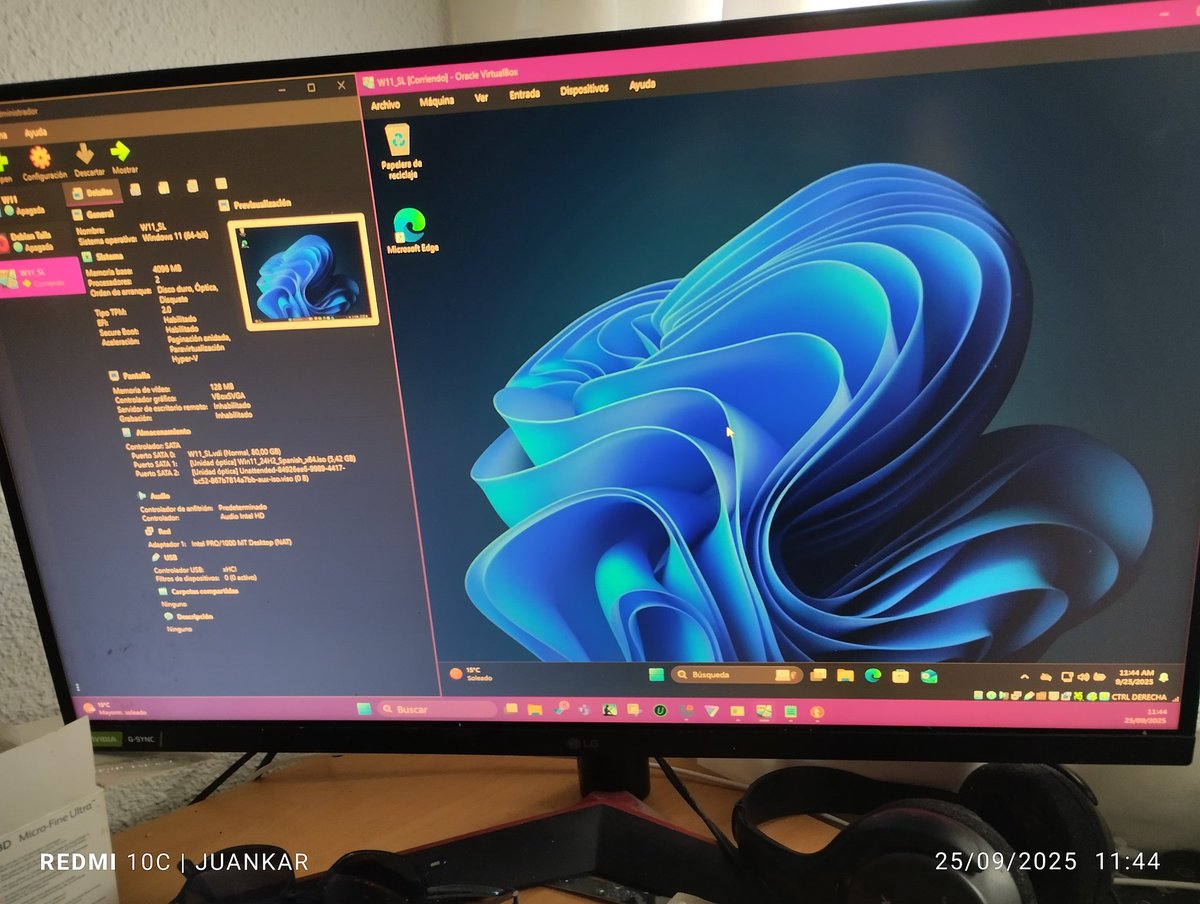 _Juankar_'s tweet image. Me canse de #HyperV ... husti tu el cambio que ha pegado #VirtualBox