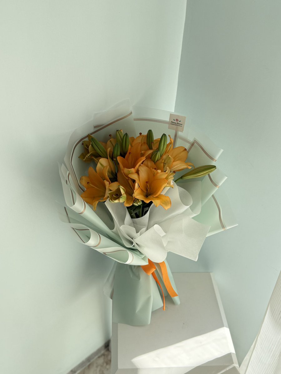 abnosflower's tweet image. لیلیومِ نارنجی😍🍊
