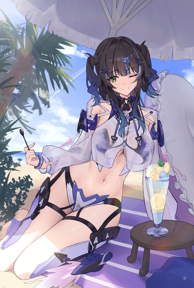 常夏の休日
#スノブレ #Snowbreak