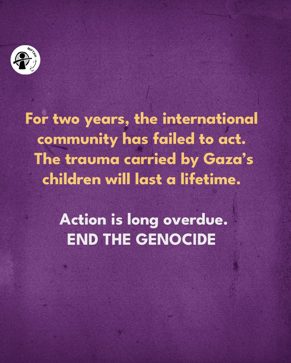 Gaza is facing the largest orphan crisis of our time. Over 49,000 children have lost one or both parents, left in tents, rubble, or on the streets without care or protection. The world cannot stay silent, end the genocide now.