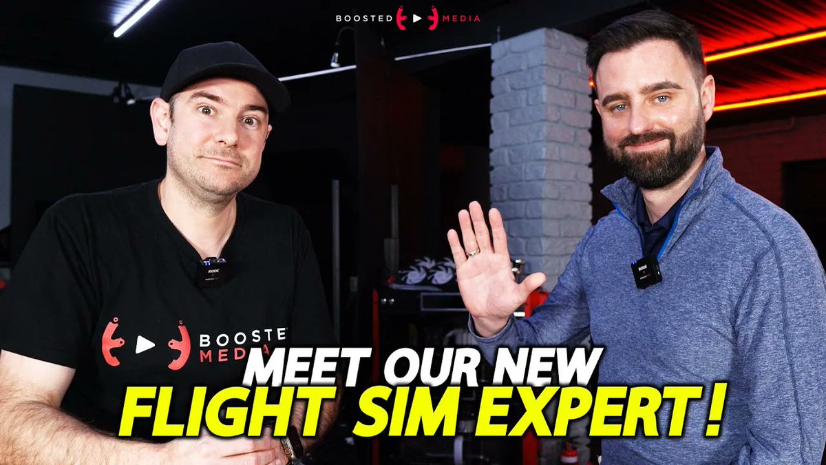 _boostedmedia's tweet image. OOFT! We hired a PILOT!

It's time to expand into Flight Sims!

youtu.be/vq-OQJEa0XE

#flightsimulator #flightsim