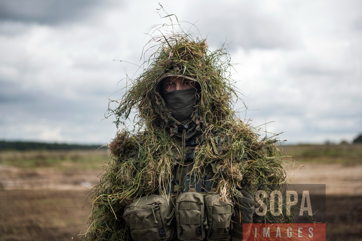 sopaimages's tweet image. Several views of the #Military #exercises of #Poland and #NATO #allied #countries in #Orzysz, #Poland on Sep 17, 2025. Poland and NATO allies held #militaryexercises at a #trainingground as part of #IronDefender-25 (#ZelaznyObronca-25). 📷 Attila Husejnow for SOPA Images