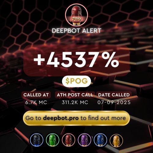 DeepBot_'s tweet image. The momentum never fades — DeepBot called projects never stop and just hit a new ATH again
To find out more check out deepbot.pro
#DeepBot #DeepBotPRO