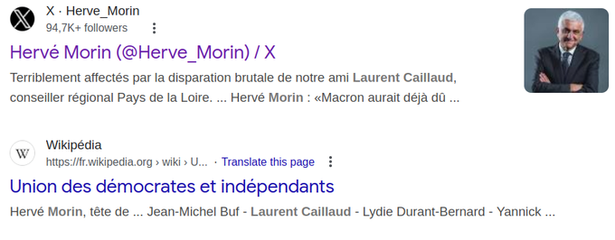 Casimir_Noir's tweet photo. C'est dégueulasse d'assimiler #BrunoRetailleau au chemsexeur #LaurentCaillaud.
#HervéMorin était beaucoup plus proche. 
(#UDI / #DirectPDL) https://t.co/Iwa47CvuCN