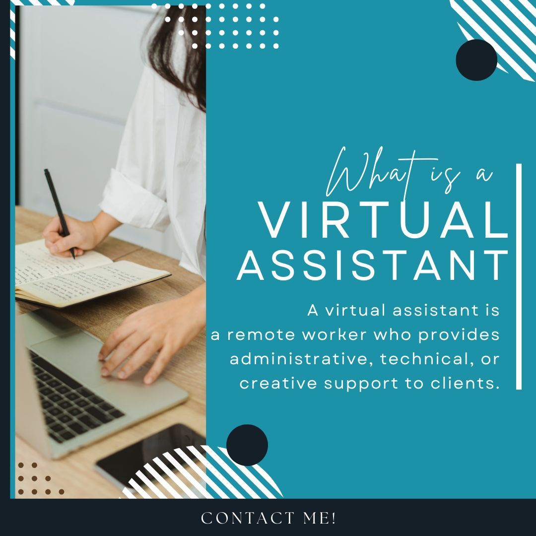 veevaservices's tweet image. What is a Virtual Assistant? 🤔

#VirtualAssistant #WhatIsAVA #BusinessSupport #SaveTime #StayOrganized #TaskManagement #WorkSmart #ProductivityHelp #EntrepreneurSupport #GrowYourBusiness #SmallBusinessHelp #BusinessSolutions #OnlineSupport #TimeSaver #FocusOnGrowth