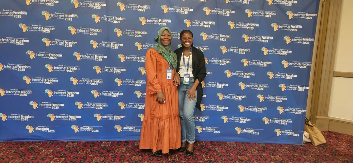 NubianRights's tweet photo. Growing the #InternetFreedomAfrica community!  Nubian Rights Forum is proud to take part in the Forum for Internet Freedom Africa in Windhoek, Namibia. Our Program Officer, Zena Musa, and Paralegal, Annette Opiyo, are joining fellow delegates in shaping conversations on digital rights and freedoms across the continent.