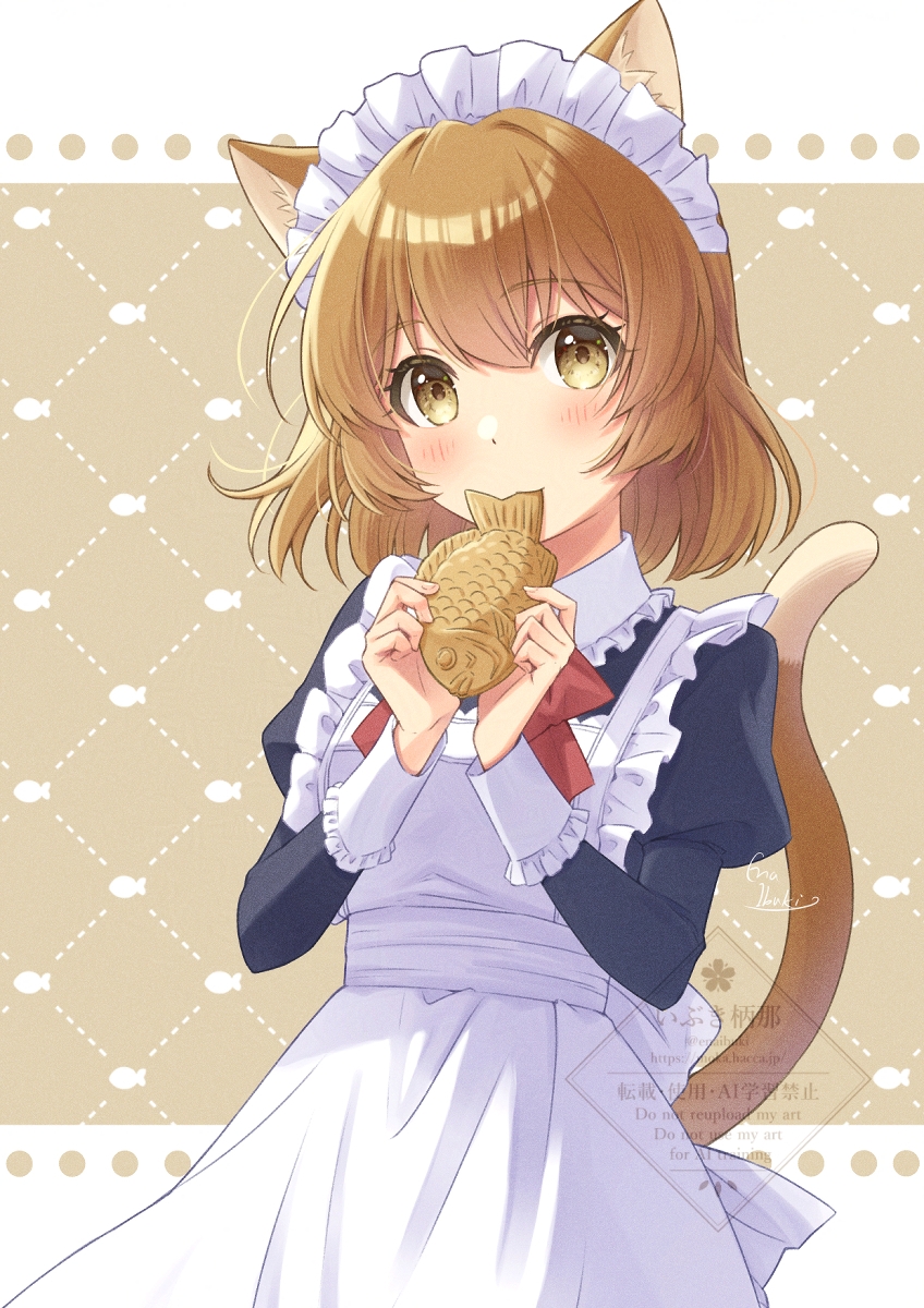 enaibuki's tweet photo. たい焼きもぐもぐ
#オリジナル #イラスト https://t.co/AY0RbTNUEH