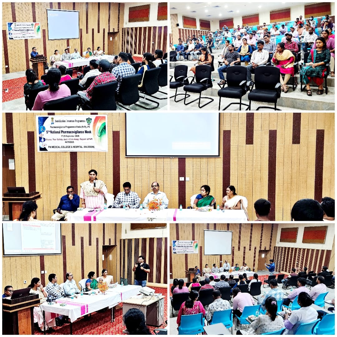 FmmchBalasore's tweet image. #5th_National_Pharmacovigilance_week
#Activities_of 22/09/2025 on @FmmchBalasore
#Sensitization by all HODs,HMs,VSO,NOs,Pharmacist,ANS,DNS &amp;amp; All Paramedical Staffs.💊💉 
#Graced 🙏Dean &amp;amp; Principal,Vice Principal,RA, for facilitation &amp;amp; #Gratitude to our Nodal Officer &amp;amp; team.🌻😍😍