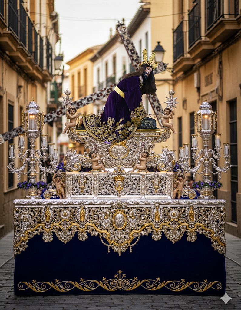 cordobescofrad's tweet photo. Apostar por un estilo más cordobés y personal sería simplemente un acierto.

Caído, necesita una renovación del paso y esto diseño, sin duda, es una locura.

Por el contrario el paso actual de las Angustias es una maravilla, pero le falta esencia a la decana cordobesa. https://t.co/tZ5EDtB4RA