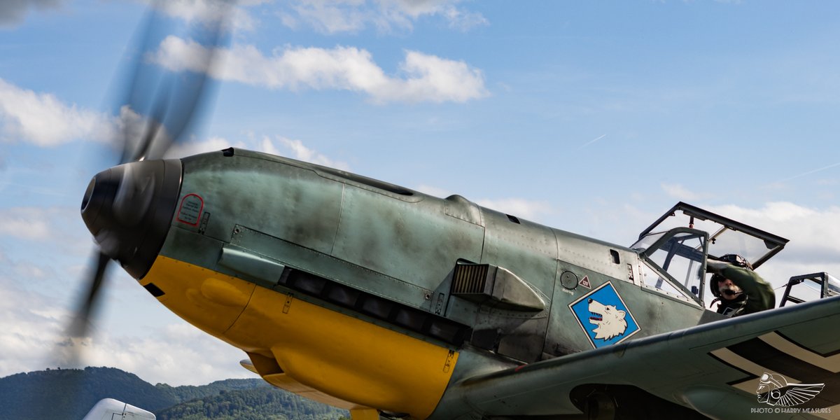 H A H N W E I D E
Study 1: Messerschmitt Bf 109 E 'Red 12'

Last week, the Echo team returned to the UK after a tremendous long weekend at the Hahnweide Oldtimer Fliegertreffen fly-in and airshow in southern Germany.