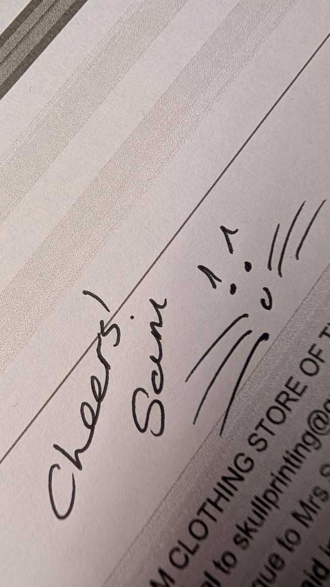 Do ALL your suppliers give you little cat doodles on your packing slips? No? Dems amateurs then!