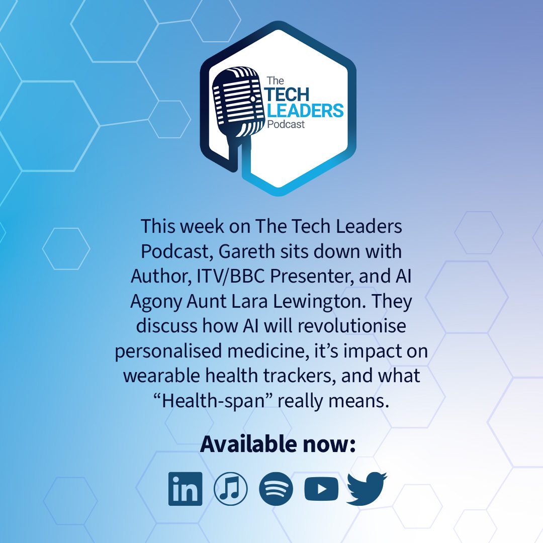 TechLPodcast's tweet image. New episode!🎧

@Garethbedigital chats with @LaraLewington, acclaimed BBC/ITV presenter &amp;amp; ITV Lorraine’s AI Agony Aunt, on AI, health tech, health-span, being invited to the Moon &amp;amp; more!

Listen: bedigitaluk.com/podcast

 #AI #HealthTech #ArtificialIntelligence