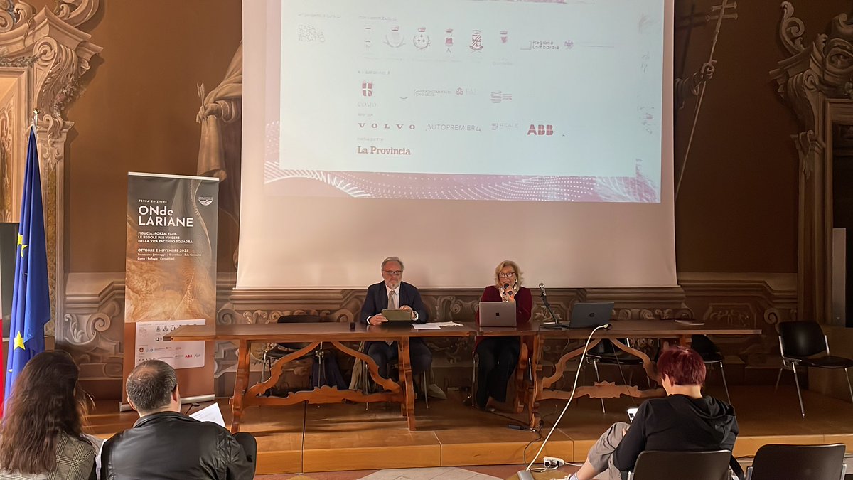 Presentazione del programma #ONde Lariane con Giorgio Gandola e Roberta Bernasconi #Como #Tremezzina #lagodicomo #rassegnaculturale