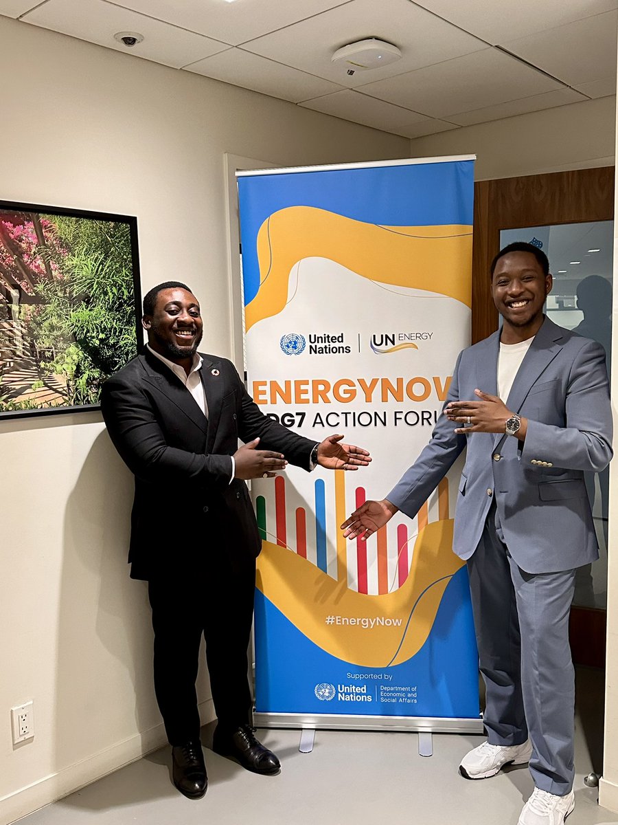 Achilles (@worshipfrimpong) on Twitter photo Yesterday, I facilitated the Africa Youth Forum on Energy and Just Transition as part of the #UNEnergyNow SDG7 Action Forum on the margins of the <a href="/UN/">United Nations</a> General Assembly’s 80th Session.
Kudos to the <a href="/Sdg7Youth/">SDG7 Youth Constituency</a> for the amazing work they’re doing! ✨ Yesterday, I facilitated the Africa Youth Forum on Energy and Just Transition as part of the #UNEnergyNow SDG7 Action Forum on the margins of the <a href="/UN/">United Nations</a> General Assembly’s 80th Session.
Kudos to the <a href="/Sdg7Youth/">SDG7 Youth Constituency</a> for the amazing work they’re doing! ✨