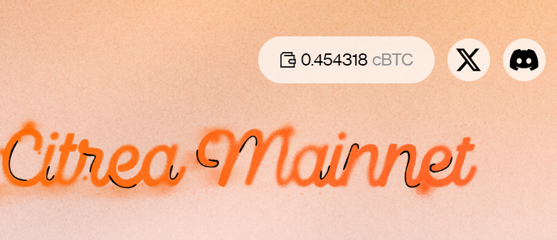farooq_f9's tweet photo. Balance looking spicy ๐ถ๏ธ
ready for mainnet @citrea_xyz . @CitreaOrigins
Flex yours ๐
#cBTC #TestnetFlex #OnChainVibes https://t.co/EsRMo3P8Dq