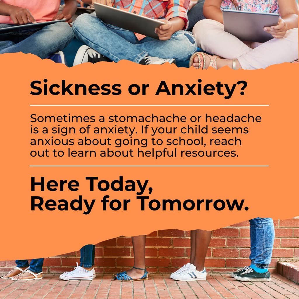 Sometimes a stomachache or headache can be more than physical—it could be anxiety. 💬 Talk to teachers, school counselors, or other parents. Let’s work together to make students feel safe, supported, and excited to learn. 

👉 To learn more, visit lisd.us/attendance