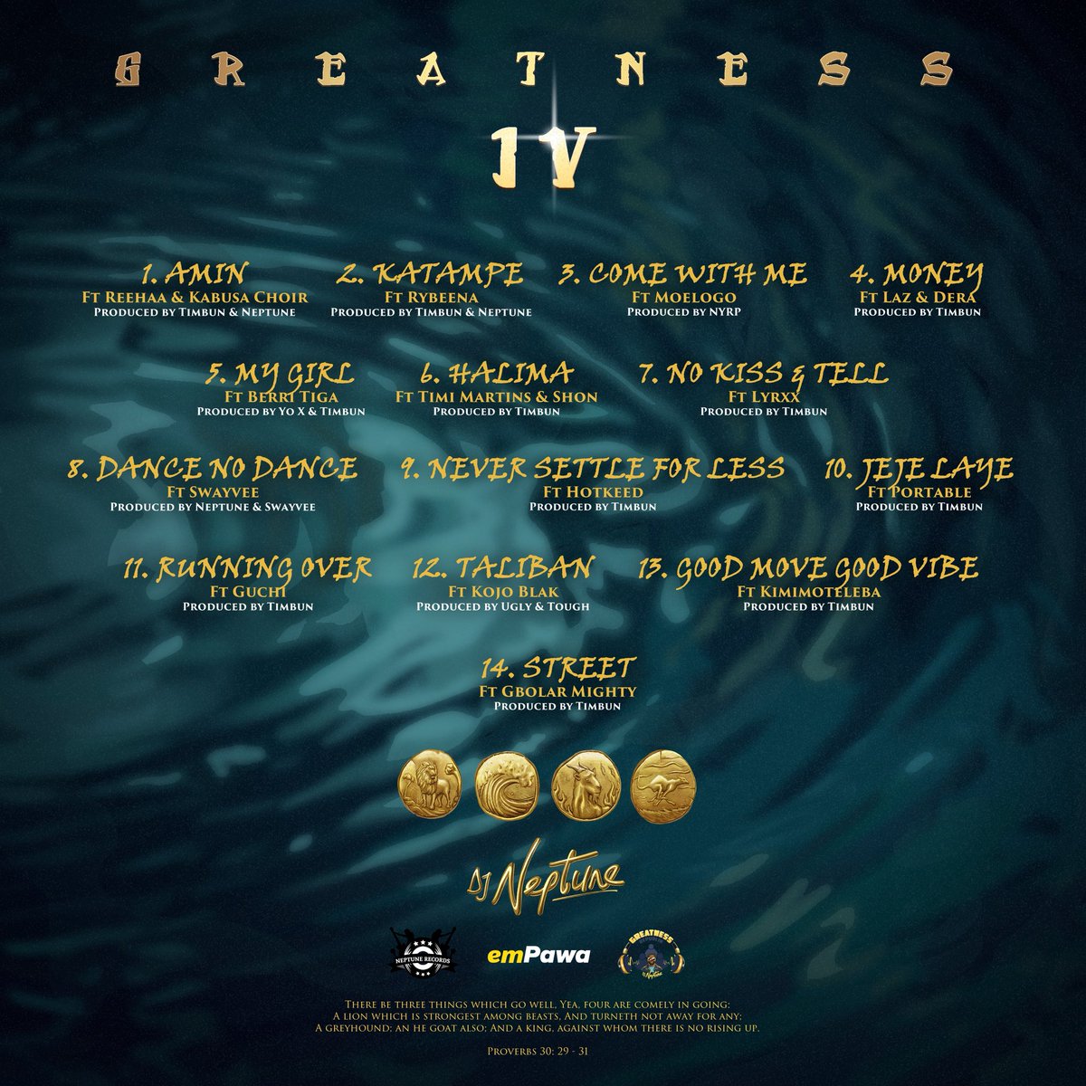 artsbynonso's tweet image. GREATNESS IV
The number 4 carries weight, 4 elements, 4 Biblical symbols of greatness.
Submerged in water, the most powerful element. Surrounded by timeless golden emblems. True greatness isn’t fleeting, it’s eternal.
Big love to @deejayneptune for the opportunity 🙏🏽