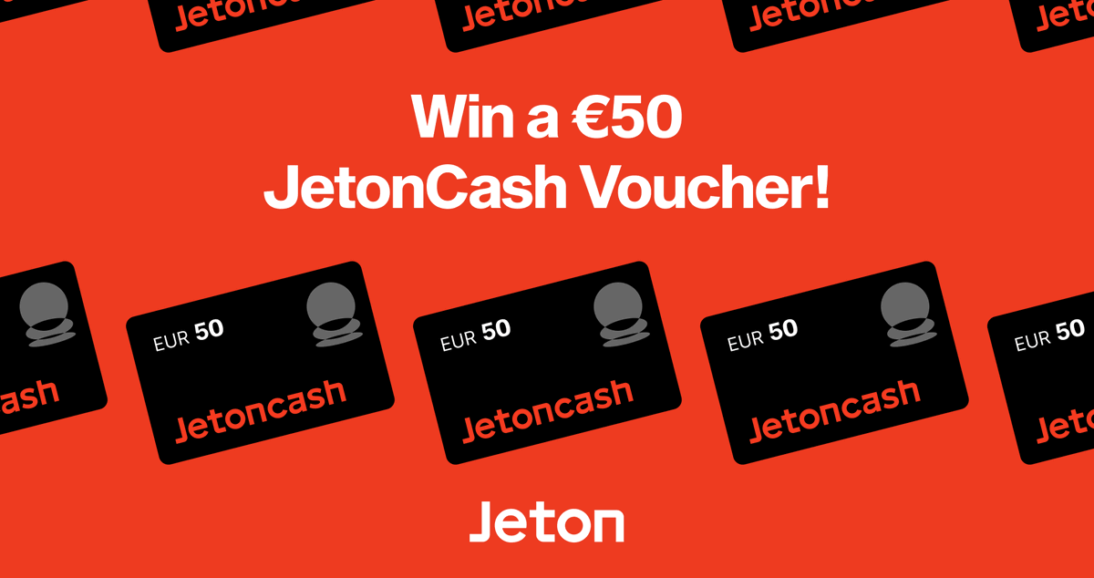 We’re giving away 2 x €50 JetonCash vouchers! 🥳 Want to win? 

It’s EASY👇
Follow Jeton on X and repost this post! 
Tag a friend in the comments TWO winners will be picked each gets €50 JetonCash!

*Winners are announced in the comments. Please check our previous giveaway