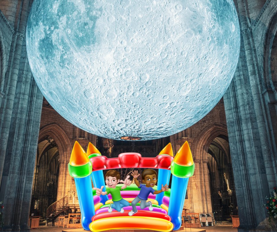 🌙 Moonlit magic in the Abbey!
Mon 27 &amp; Tues 28 Oct ✨

See Luke Jerram’s Museum of the Moon after dark + let the kids enjoy a bouncy castle in the Abbey (yes, really!).

🎟 Book here:  tewkesburyabbey.digitickets.co.uk/category/65988