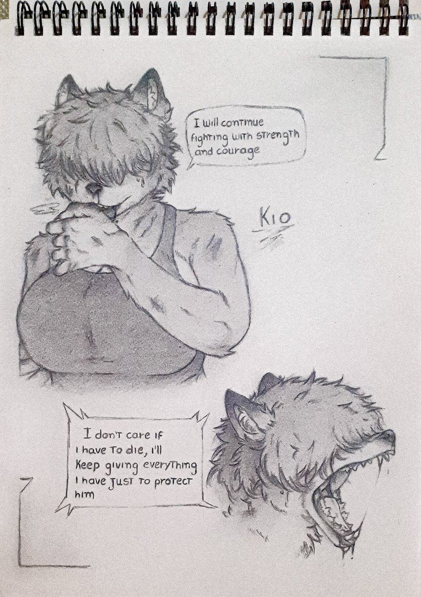 A force that is not destined to fall💪

Character: Kio (DraikonArt)

#furrygirl #furry