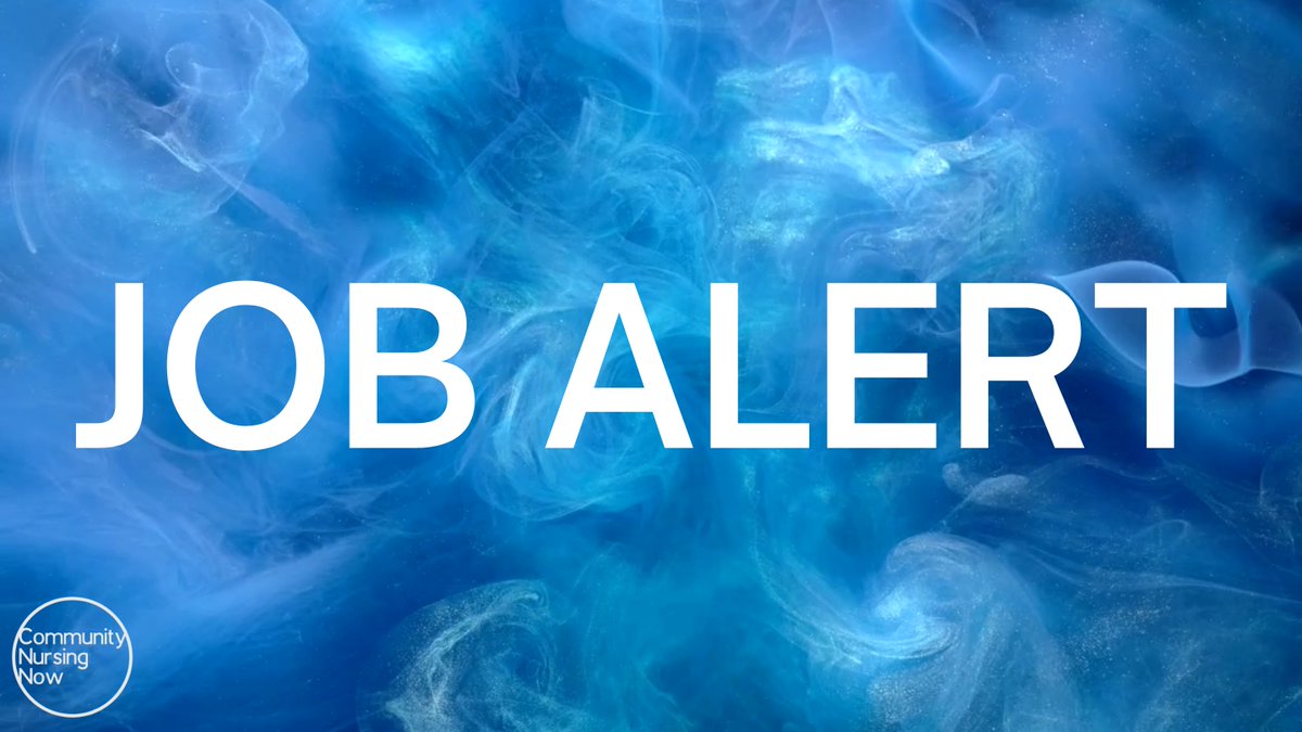 JOB ALERT: Community Psychiatric Nurse for <a href="/NottsHealthcare/">Nottinghamshire Healthcare</a> 

Apply here: tinyurl.com/9md7edjb