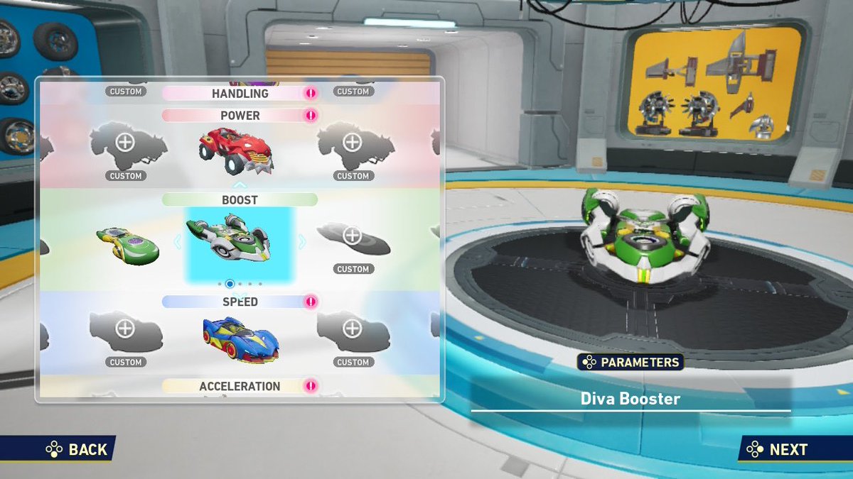 desertmechanic's tweet image. For this #threethursday…

Presenting the Captain's Extreme Gear, should she have been in either Sonic Riders or Sonic Racing Crossworlds!