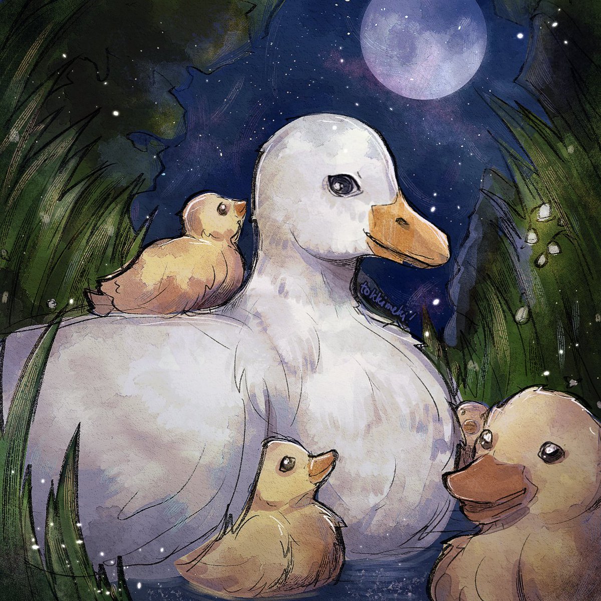 DuuckArmy's tweet image. Duck #117
#Makingaduckarmy
By: @tokkimeki