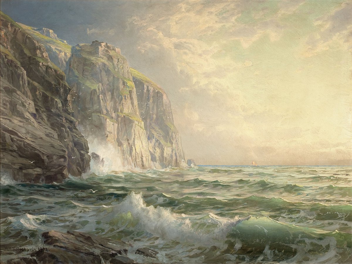 echoesofthearts's tweet photo. The beautiful works of William Trost Richards (1833–1905) https://t.co/HsrxaOW4wU