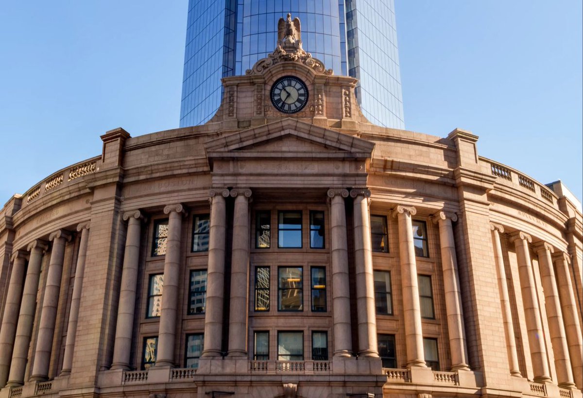 Hines's tweet image. Today, we’re unveiling the now-completed South Station Tower in Boston, a shining example of a true public-private partnership and a new standard for best-in-class live, work and play developments.

While the project is a nod to the historical importance of the South Station…