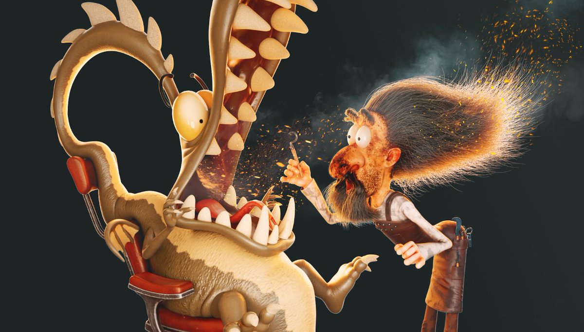 「"Dentist" by Julio Benavides - Discover 」|IAMAGのイラスト