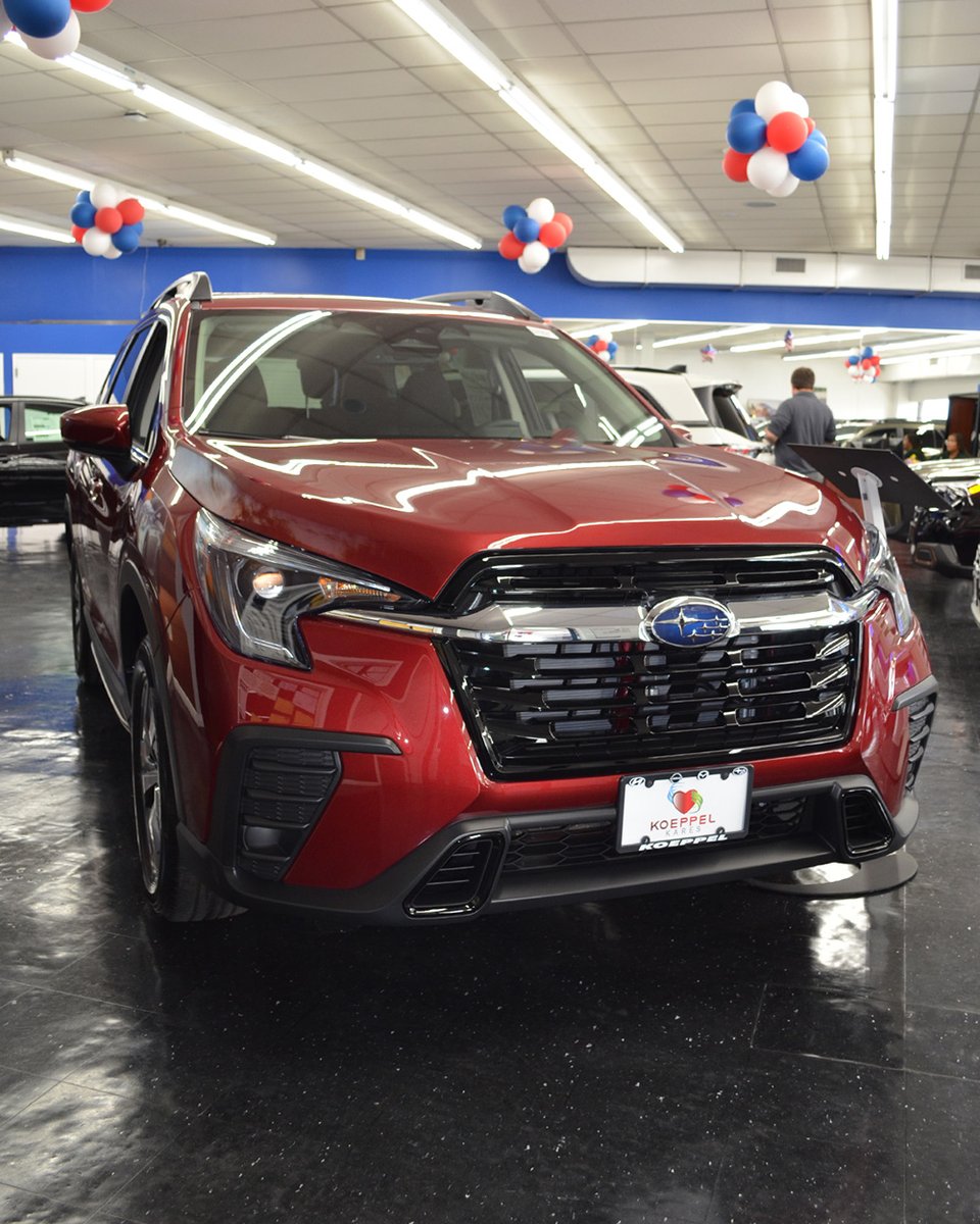 KoeppelSubaru's tweet image. Big adventures call for big space. 🚙✨ The Subaru Ascent is ready with three rows of comfort, advanced safety, and the capability to take your whole crew anywhere. 🌲🏔️ 
*
*
*
#SubaruAscent #AdventureForAll #LoveIsOutThere