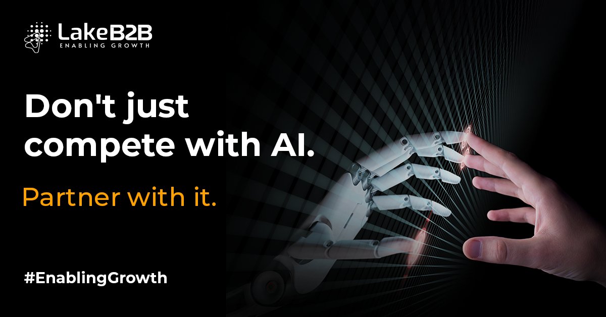 AI is reshaping the future of B2B marketing.

From predictive analytics to hyper-personalization, the winners will be those who combine human strategy with machine intelligence.

Are you ready for it?

#AIinB2B #GrowthPartner #LakeB2B #EnablingGrowth