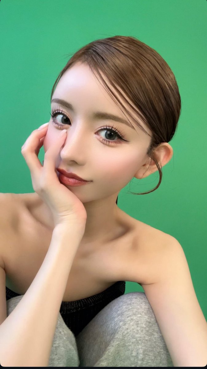 ひびたん🆕お鼻似合ってるしずっとかわいい