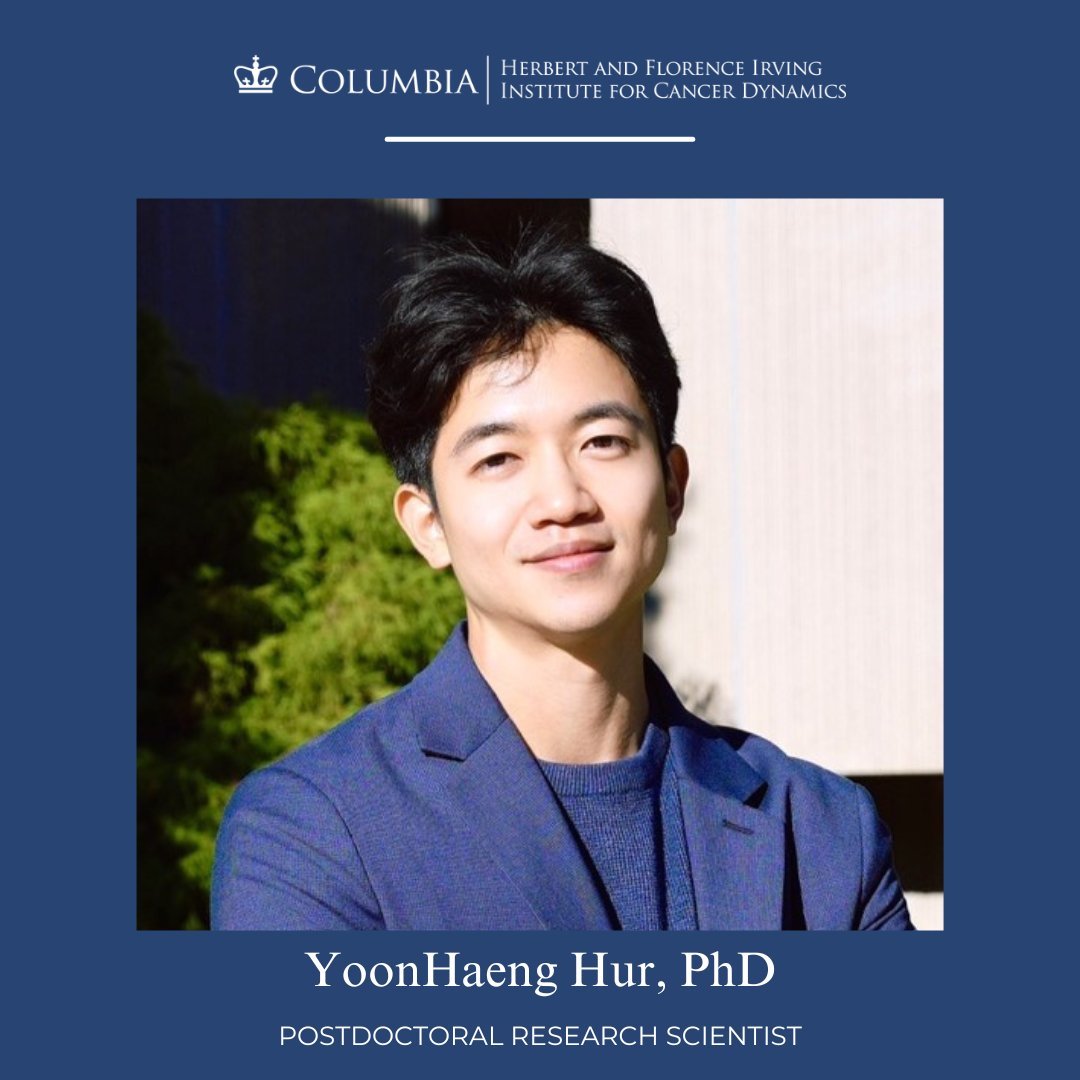 Cancer_dynamics's tweet image. We’re excited to welcome YoonHaeng Hur, Postdoc in Statistics and @ZuckermanBrain, to the IICD community! In @Genevera_Allen group, YoonHaeng develops mathematical and statistical foundations for #datascience, focusing on #optimaltransport and cellular dynamics.