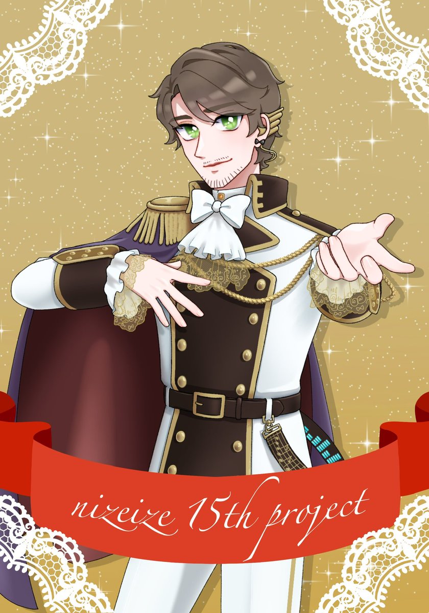 #nizeize15th_project キャラクター紹介✨

🖤No.1  【 #Tonio 】
DATA : 2010.7.14

#VOCALOID