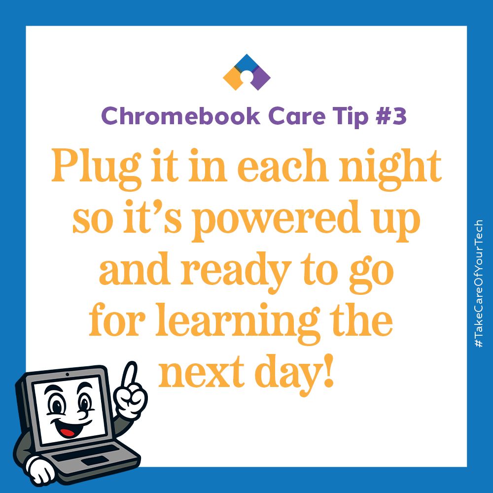 Cypress-Fairbanks ISD (@cyfairisd) on Twitter photo Our weekly Chromebook Care Tip is to plug it in each night! πLearn more about our #TakeCareofYourTech initiative: buff.ly/40ffWcQ #CFISDspirit Our weekly Chromebook Care Tip is to plug it in each night! πLearn more about our #TakeCareofYourTech initiative: buff.ly/40ffWcQ #CFISDspirit