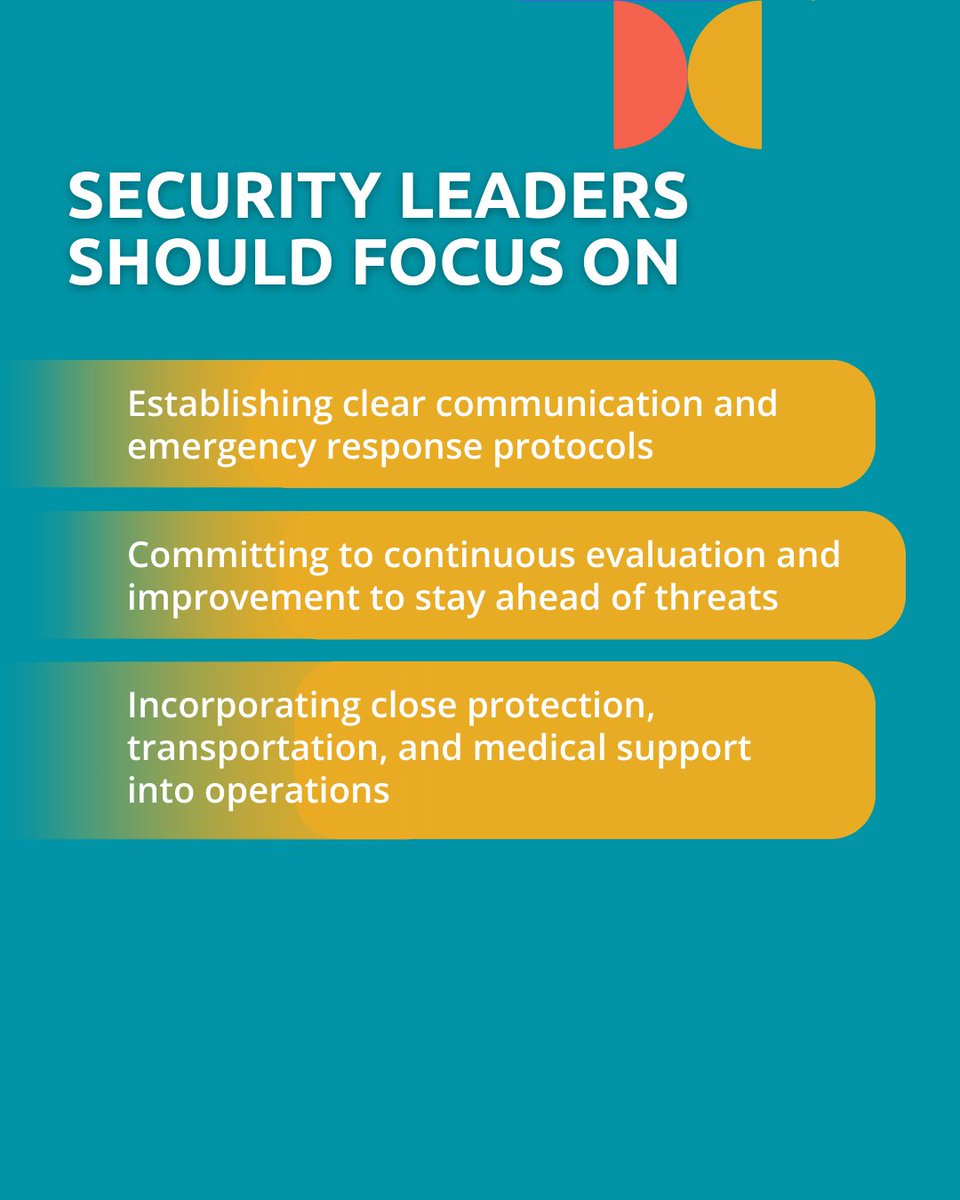 ASIS_Intl's tweet image. #Executiveprotection is not just about reacting in the moment. It is about foresight.

👉 See how the latest guidance strengthens leadership, strategy, and operations in executive protection.  

bit.ly/4phnSiq

#SecurityLeadership #RiskManagement #CorporateSecurity