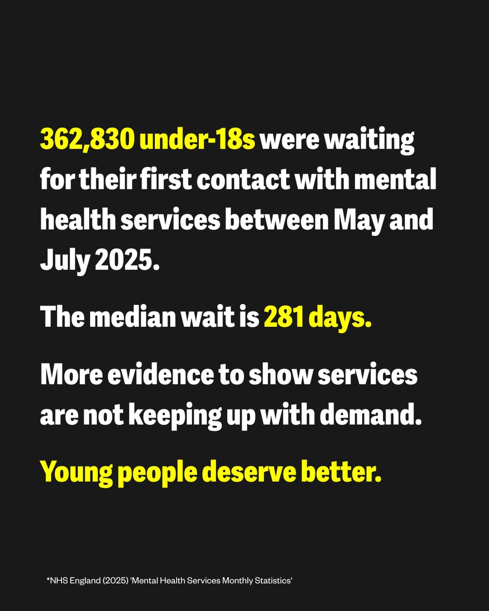 YoungMindsUK's tweet image. This can&apos;t go on.