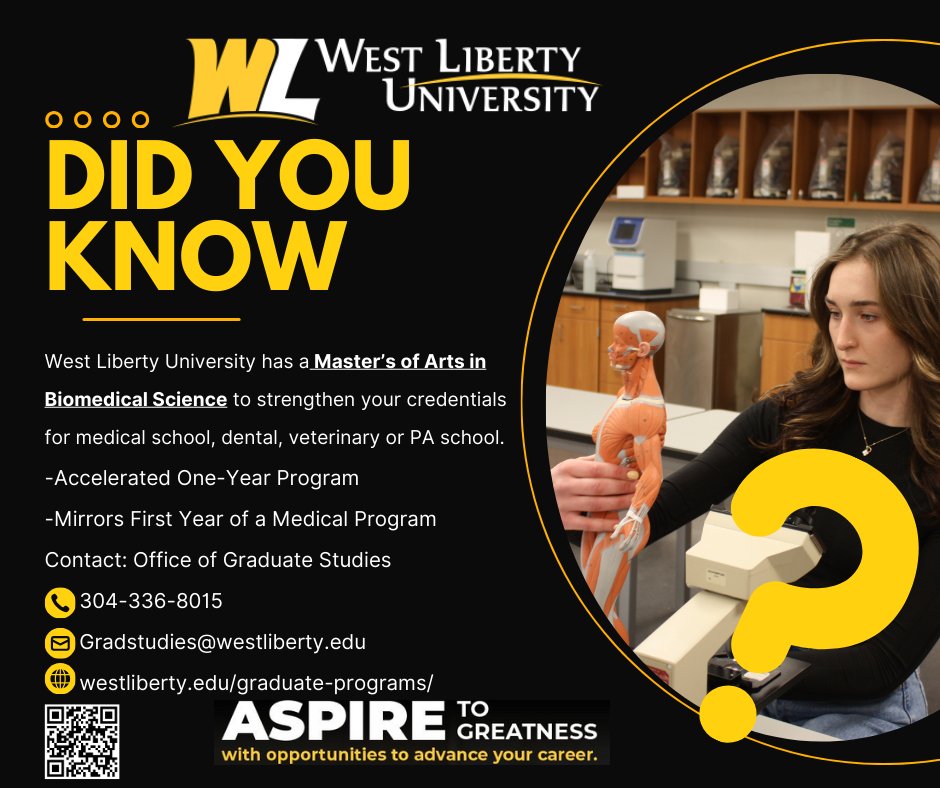 Want to stand out for med school, PA programs, or a veterinary program? 📚 Boost your credentials with our Master of Arts in Biomedical Science. #Apply #WLUGradStudies