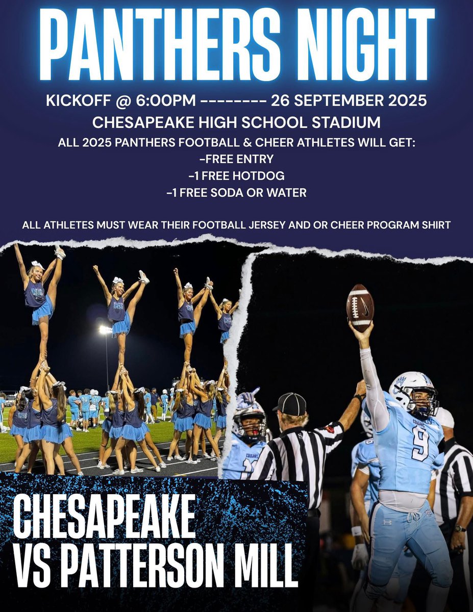 Chesapeake Cheerleading tweet media