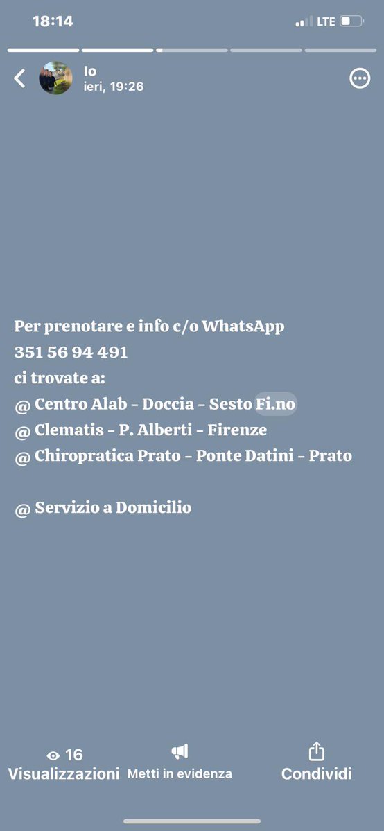 naykleros's tweet image. Nuovo servizio massaggi. Firenze, Sesto Fiorentino, … a domicilio e Prato. Per info e prenotazioni 351 5694491