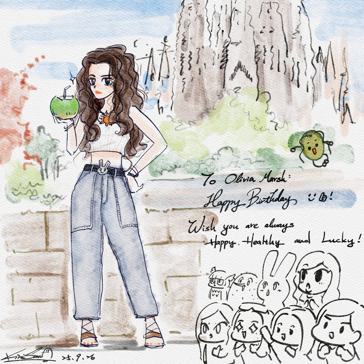 Happy Birthday to Olivia 🫒 🥥 
<a href="/livvy__marsh/">Olivia Marsh Official</a>
