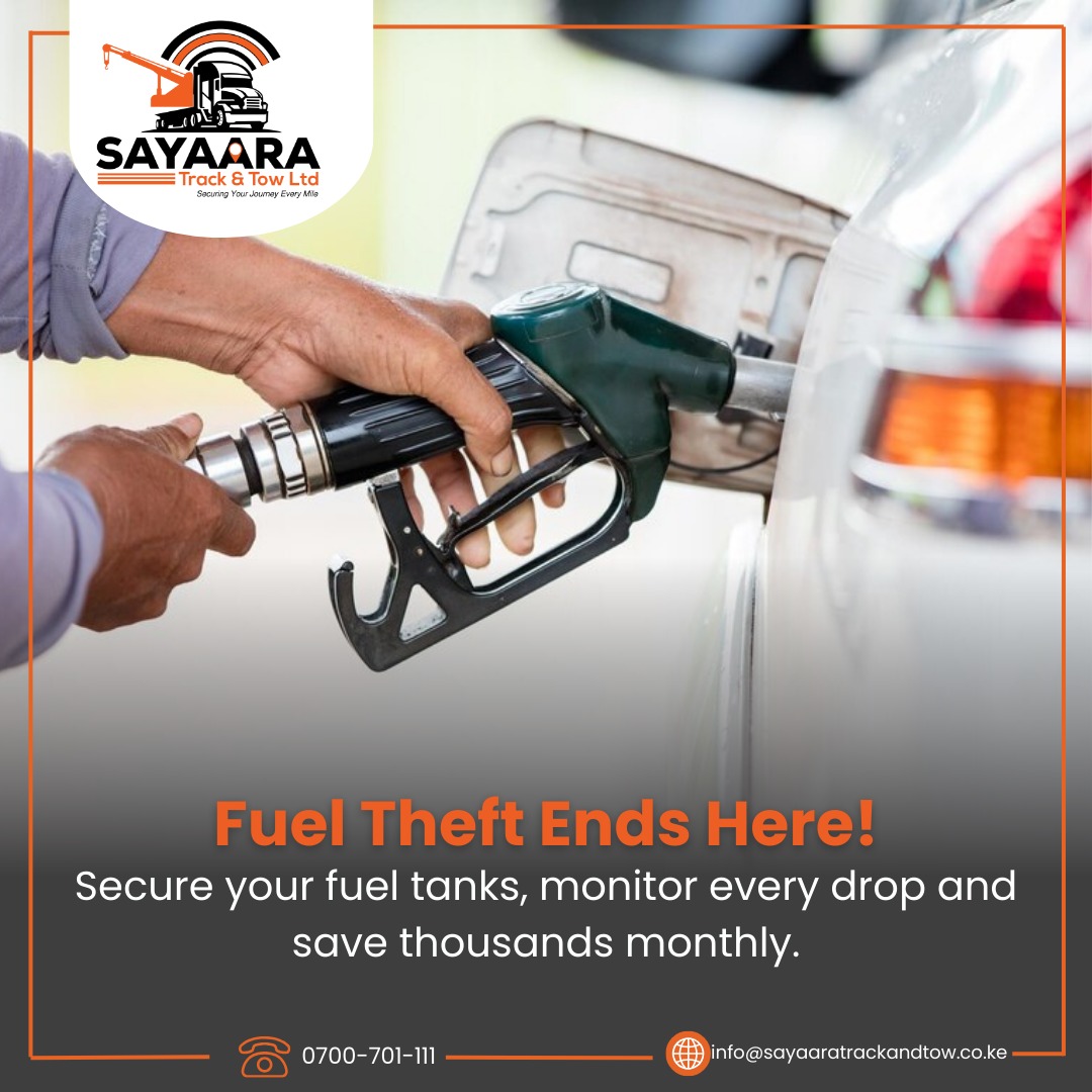 Sayaaratruckltd's tweet image. Fuel Theft Ends Here!

#Fuelmonitoring 
#SayaaraTrackandTow 

For inquiries call 0700 701111